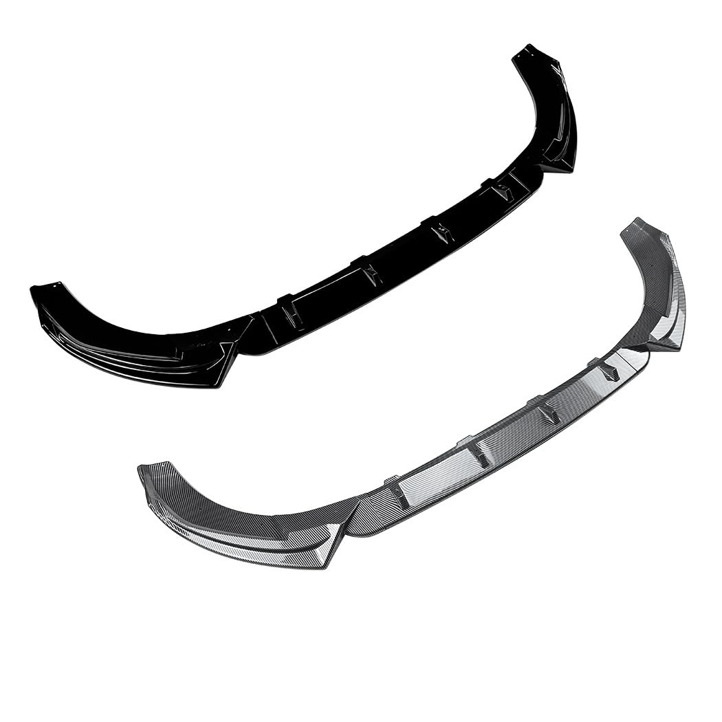 Coche Alerón Delantero Parachoques para Audi Q5 FY Sline 2020-2024, Lip Trim Mentón Frontal Spoiler Labio Difusor Exteriores Accesorios,Bright Black