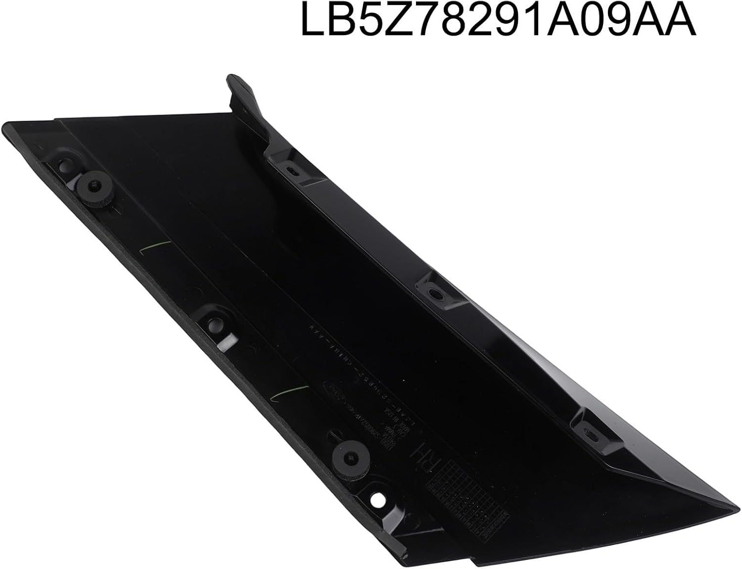 Rear Left D Pillar Cover for Ford for Explorer 2020-2023, Black ABS Material Exterior Trim Panel Replacement LB5Z78291A09AA Accessory for Easy Installation