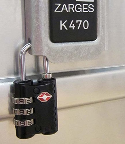 Preisvergleich Produktbild ZARGES TSA Bügelschloss 3-stellig
