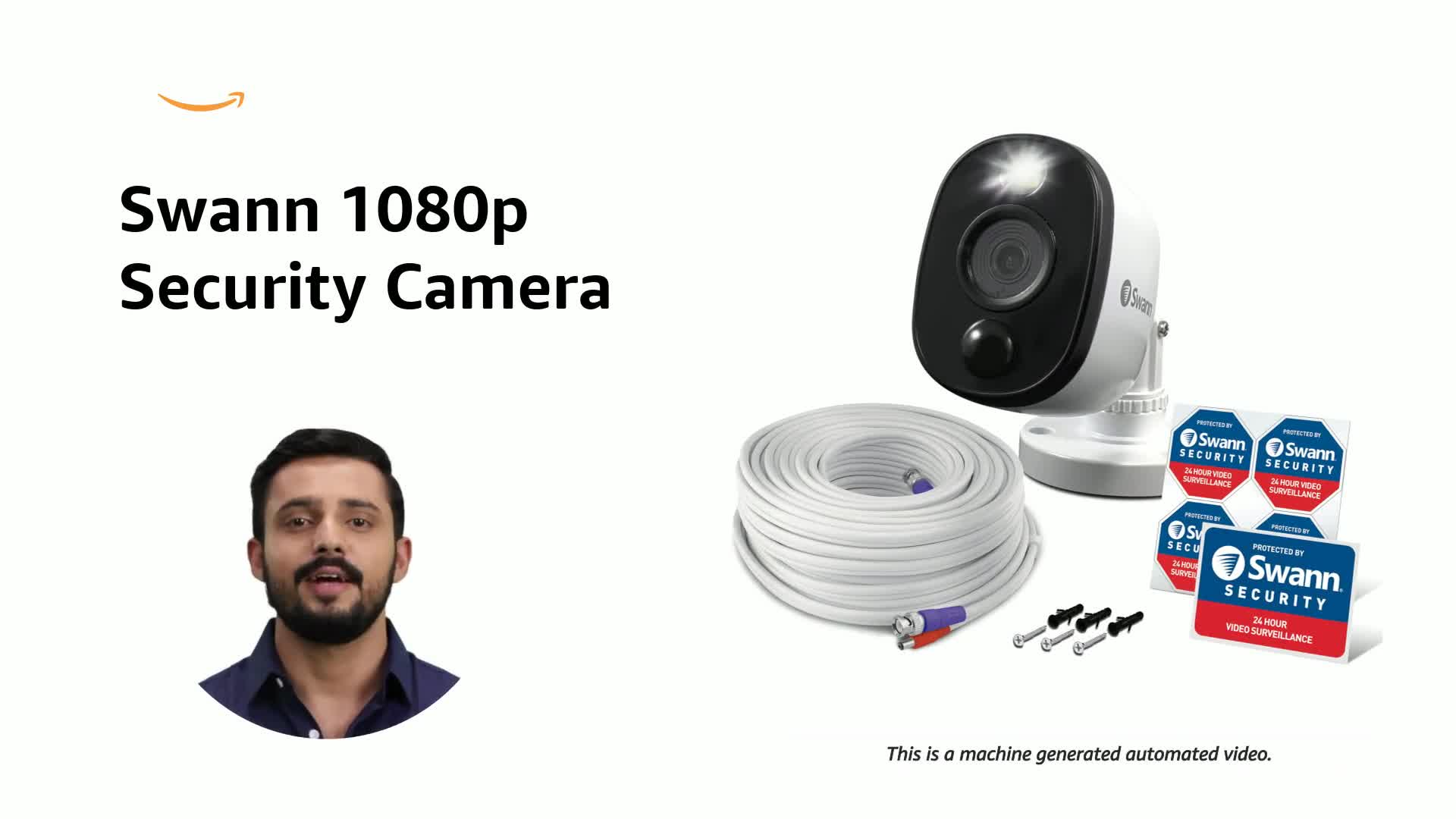 【送料無料】Swann Smart Security System 1080P Watch Swann 1080p Security Camera on Amazon Live