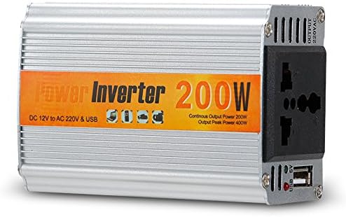 12v Dc to Ac 220v Adapter Car Auto Power Inverter Converter Adapter 200w (200w)