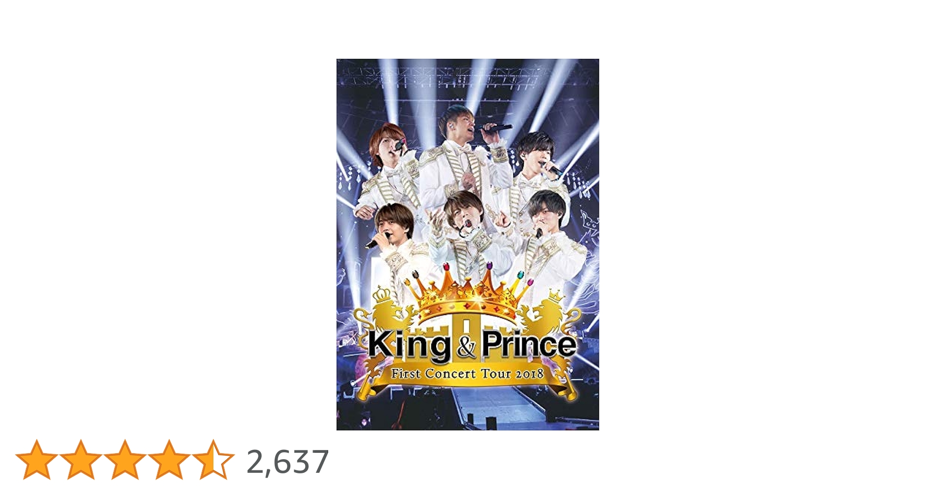 Amazon.co.jp: King & Prince First Concert Tour 2018(通常盤