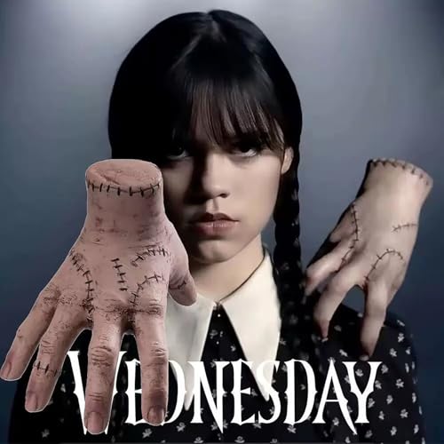 Wednesday Addams Family Hand Props, Halloween Cosplay Hand by Addams Family, Cosplay Hand Scary Props Decorations Gift for Family by Winbar - Image 9