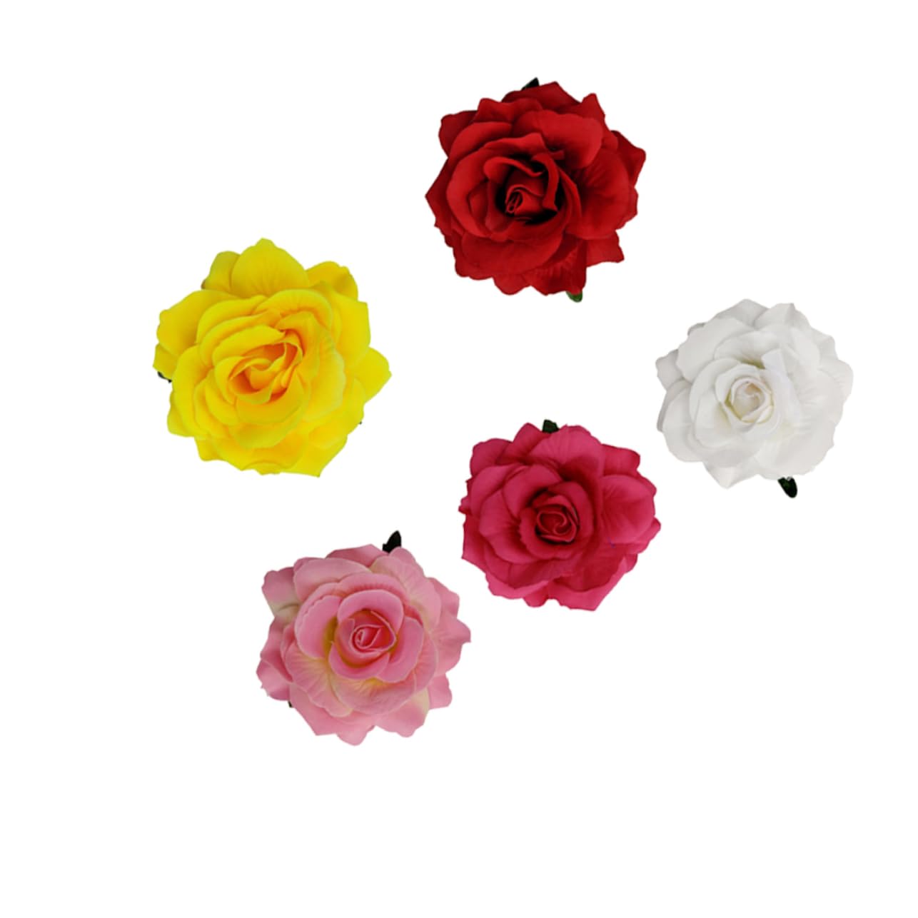 POPETPOP 15piezas Horquillas De Flores Simulación Para Mujeres Accesorios De Pelo Duales Para De Playa y