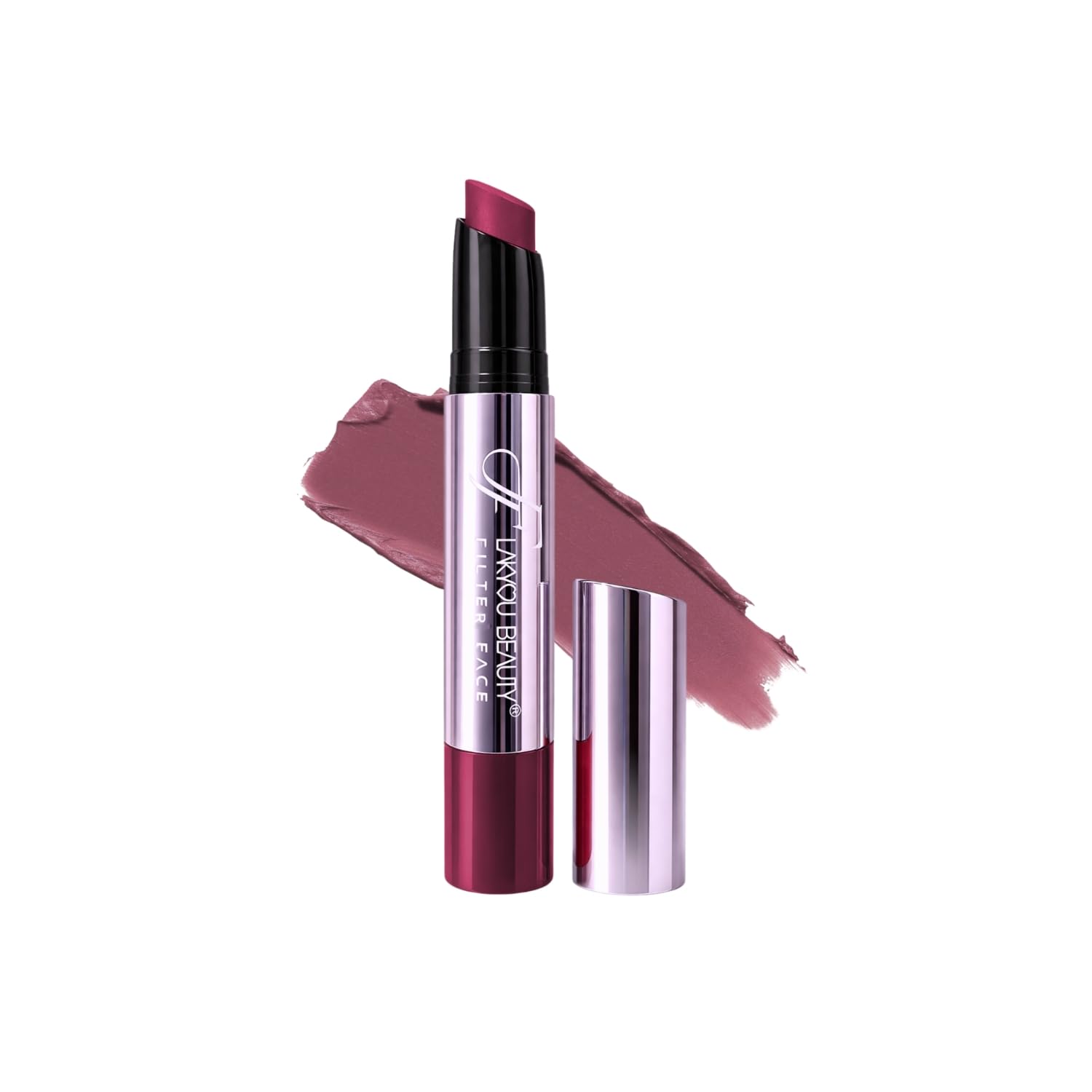 Lakyou Beauty Endless Stay Matte Lipstick | Long Lasting Smudge Proof Lip Color | Lightweight Highly Pigmented Matte Finish Lipstick for Women-image-29