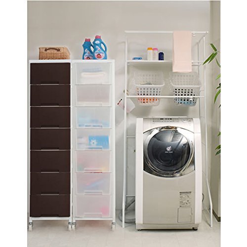 Amazon｜大量収納プラスチックチェスト (1列×7段) ホワイト色