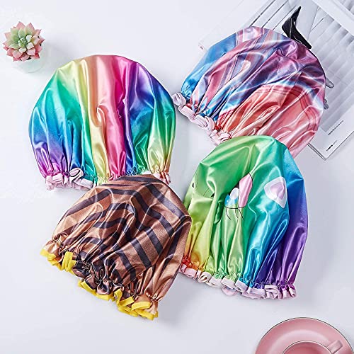 Rainbow Series Large Shower Cap 1 Pack(A) & Rainbow Series Shower Cap 1 Pack(A) #TOP5