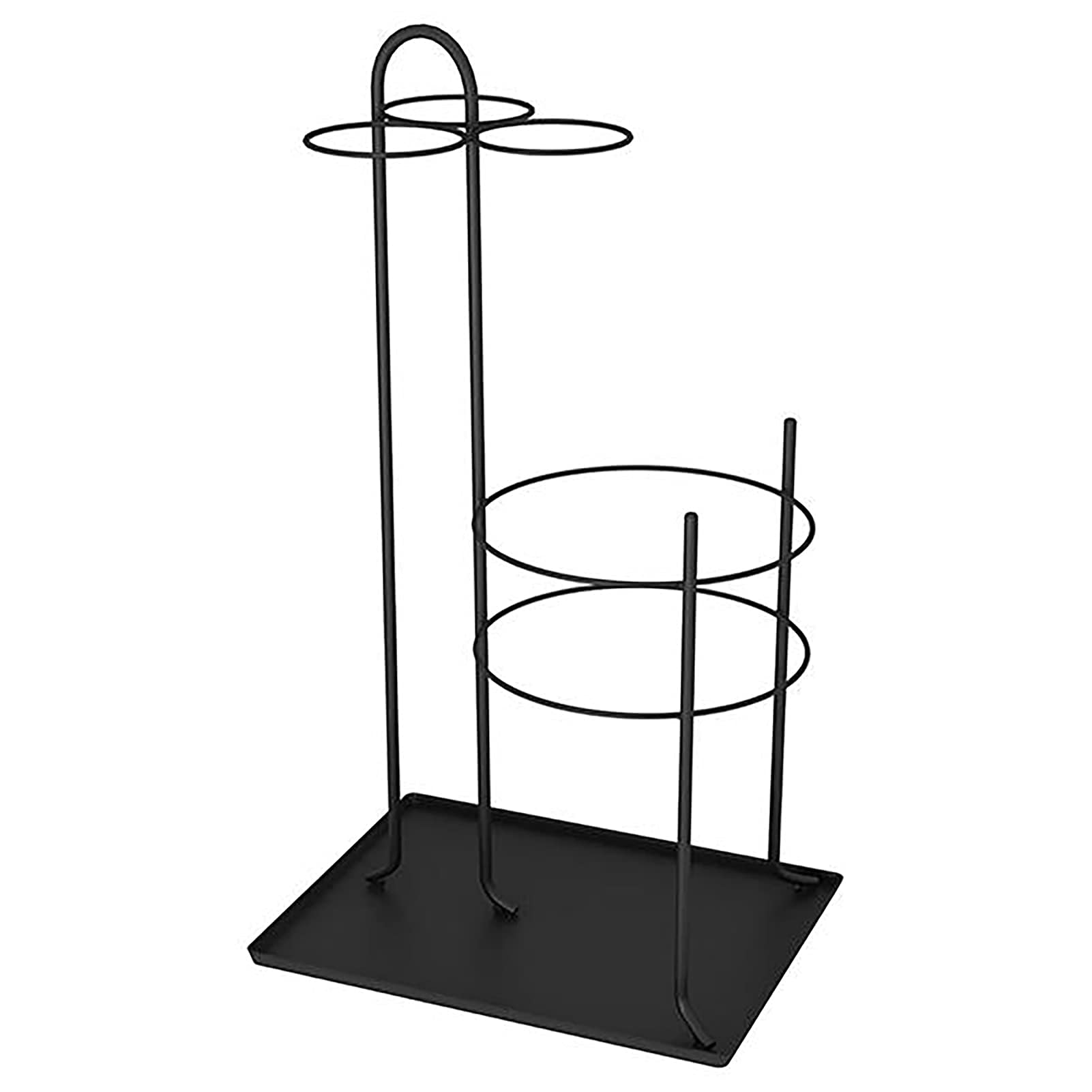 Porte-parapluie moderne en métal pour éviter les sols mouillés entrée