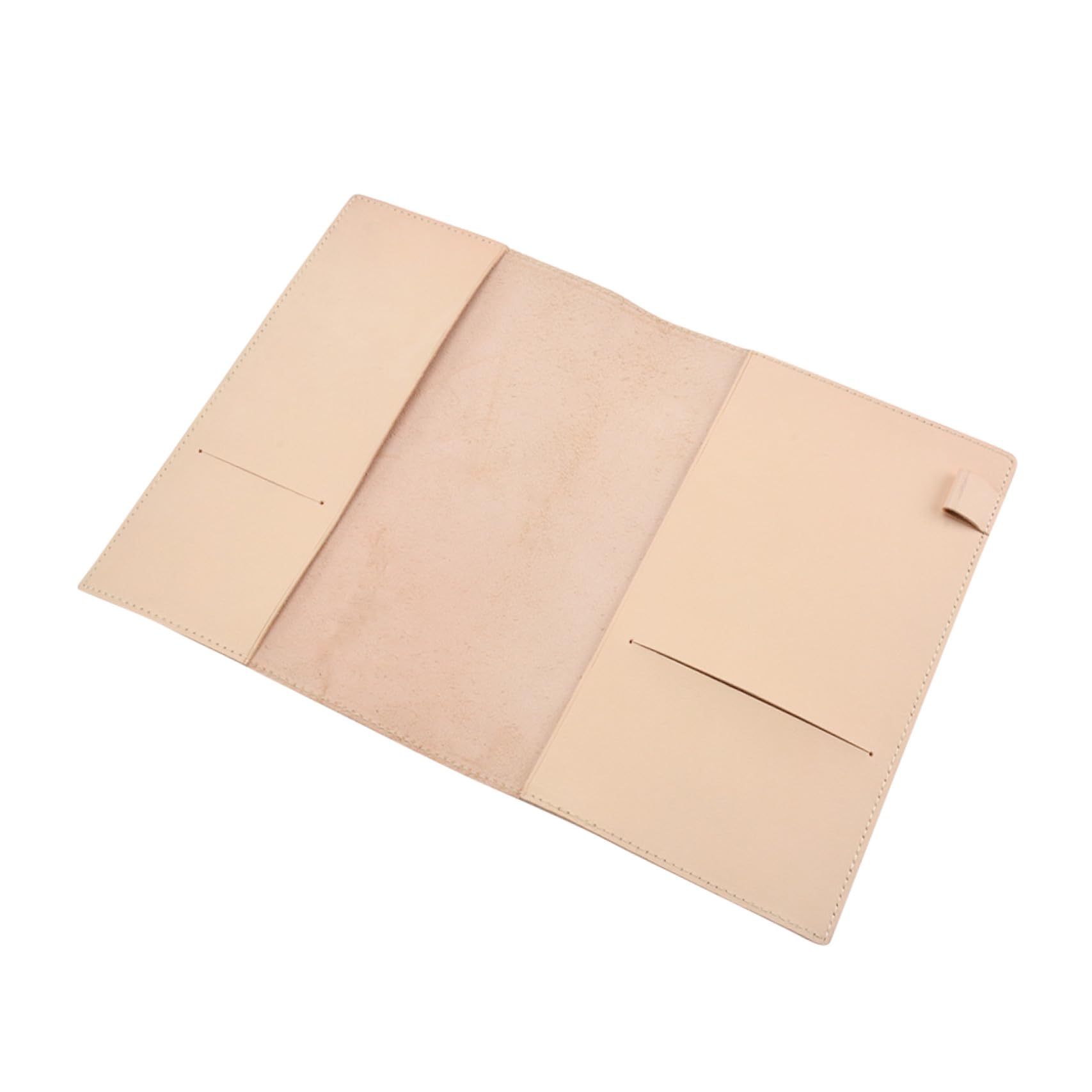 OSALADI de Cuaderno de Piel de Cuero Vegetal Funda Protectora para Notas y Papelería para Oficina y Escuela con y Soporte para Bolígrafo