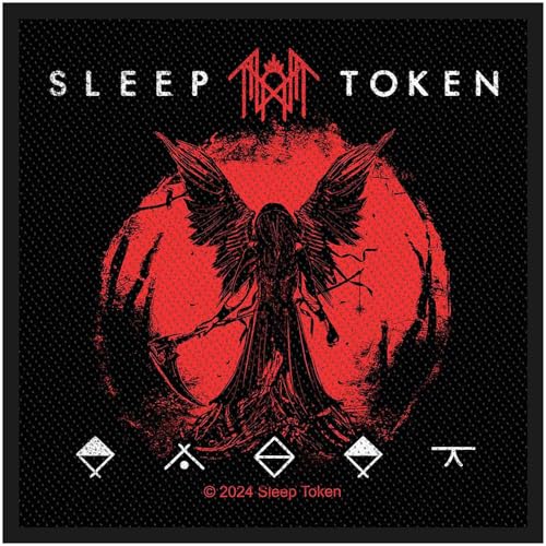 Sleep Token Take Me Back To Eden Woven Patch Size Accessory Size