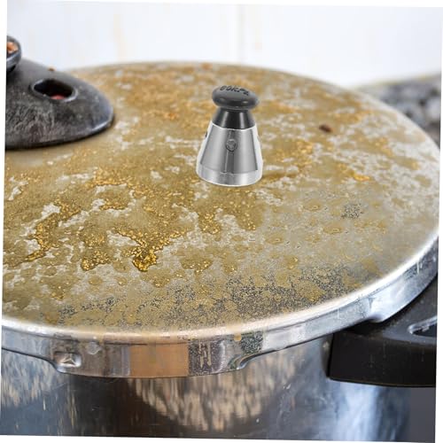 Kit de repuesto para olla a presión TEHAUX: válvula de seguridad, tubo de escape, cubierta antiobstrucción y abrazadera, aleación de aluminio miniatura 5