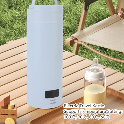 Tetera eléctrica portátil Bewinner 500ml acero inoxidable miniatura 2
