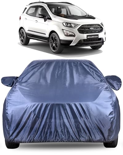 Image of Autofact Premium Car Cover for EcoSport | All Weather Water-Resistant Full Body Car Cover | Light-Weight Triple-Stitched Outdoor Shield with UV Protection, Dustproof & Heat-Resistant