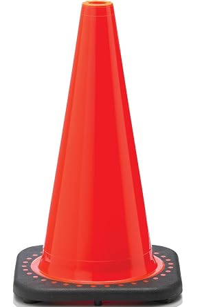 RS45015C الثورة سلسلة 18 "مخروط المرور هيئة واسعة، اللون البرتقالي