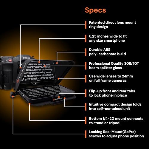 Teleprompter pro system presidential