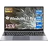 Laptop de 15.6 pulgadas, procesador Intel 12th Alder Lake N100 (Turbo 3.4GHz), 12 GB de RAM, SSD de 512 GB, portátiles IPS FHD 2K, WiFi 2.4G/5G, cámara web, tipo C con todas las funciones