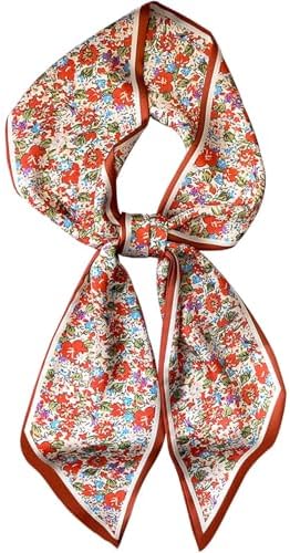 Dailyacc Hair Scarf for Women Fashion Silky Satin Headscarf Wrap ...