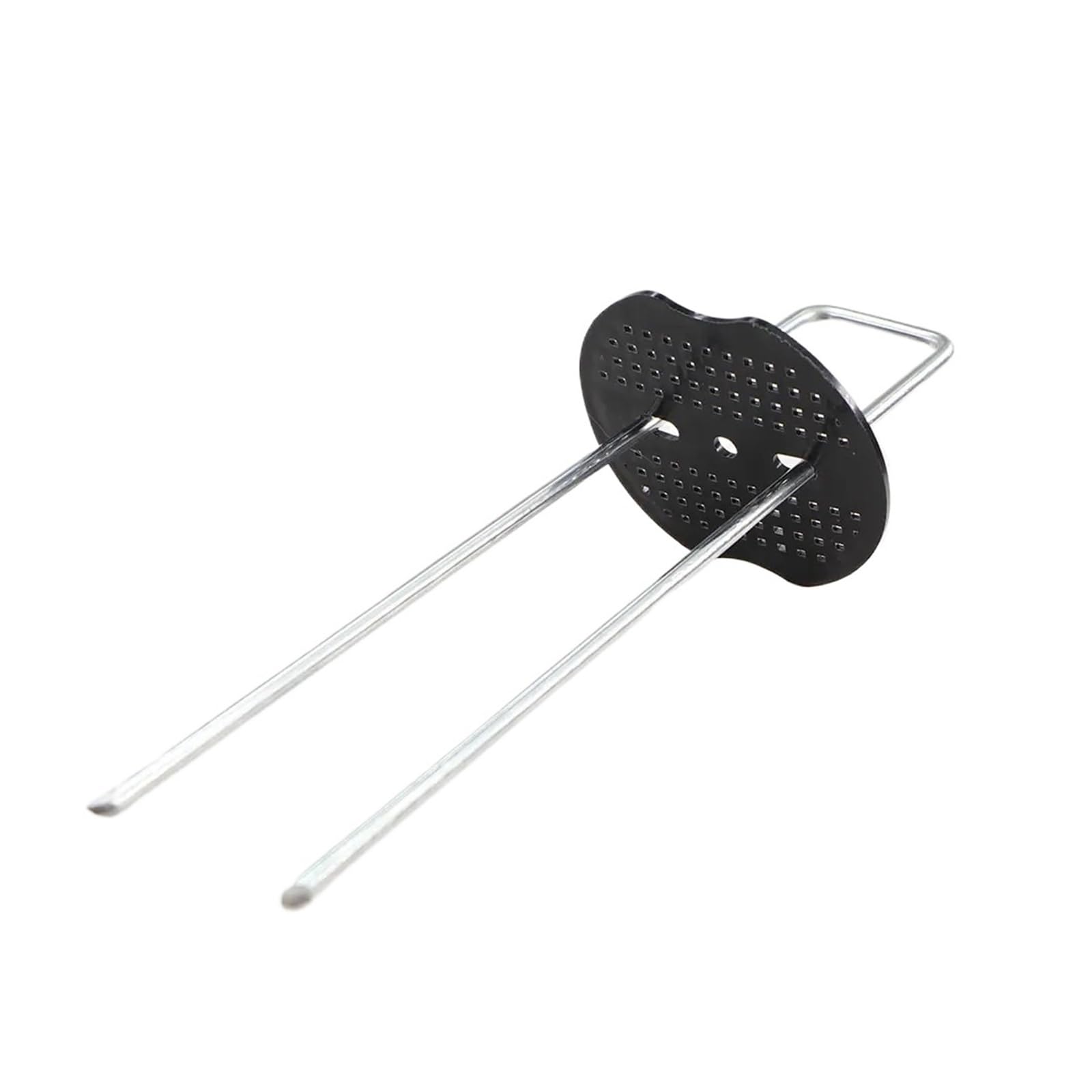 Piquetas Camping Grapas de Paisaje en Forma U, estacas y Juntas jardín antioxidantes for Manguera Goteo, césped, Tiendas campaña, Vallas para Camping(100mm-2.5mm-50PCS)