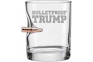 The Ultimate Patriotic Glass Bullet: Bulletproof Trump Drinking Glasses