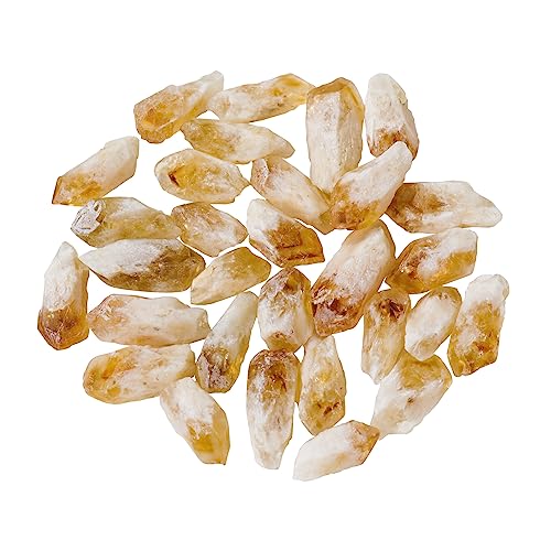 Apengshi 1/2 lb(230g) Natural Citrine Crystal Points...