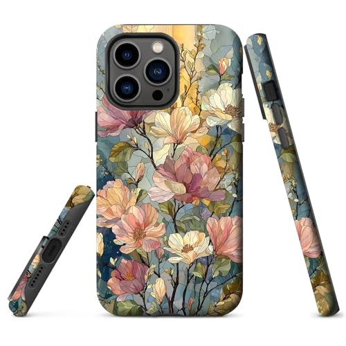Coque iPhone 12 Pro Max design floral pour femme active - 2
