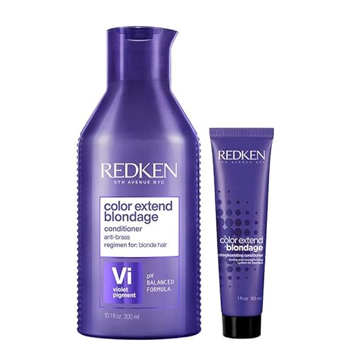 Redken DUO Color Extend Blondage Conditioner 300ml and MINI Color Extend Blondage Conditioner 30ml