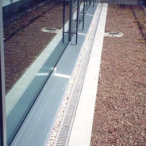 Preisvergleich Produktbild ACO Self® Stegrost Stahl verzinkt für Profiline Holzterrassenrinne Rostlänge 1 m