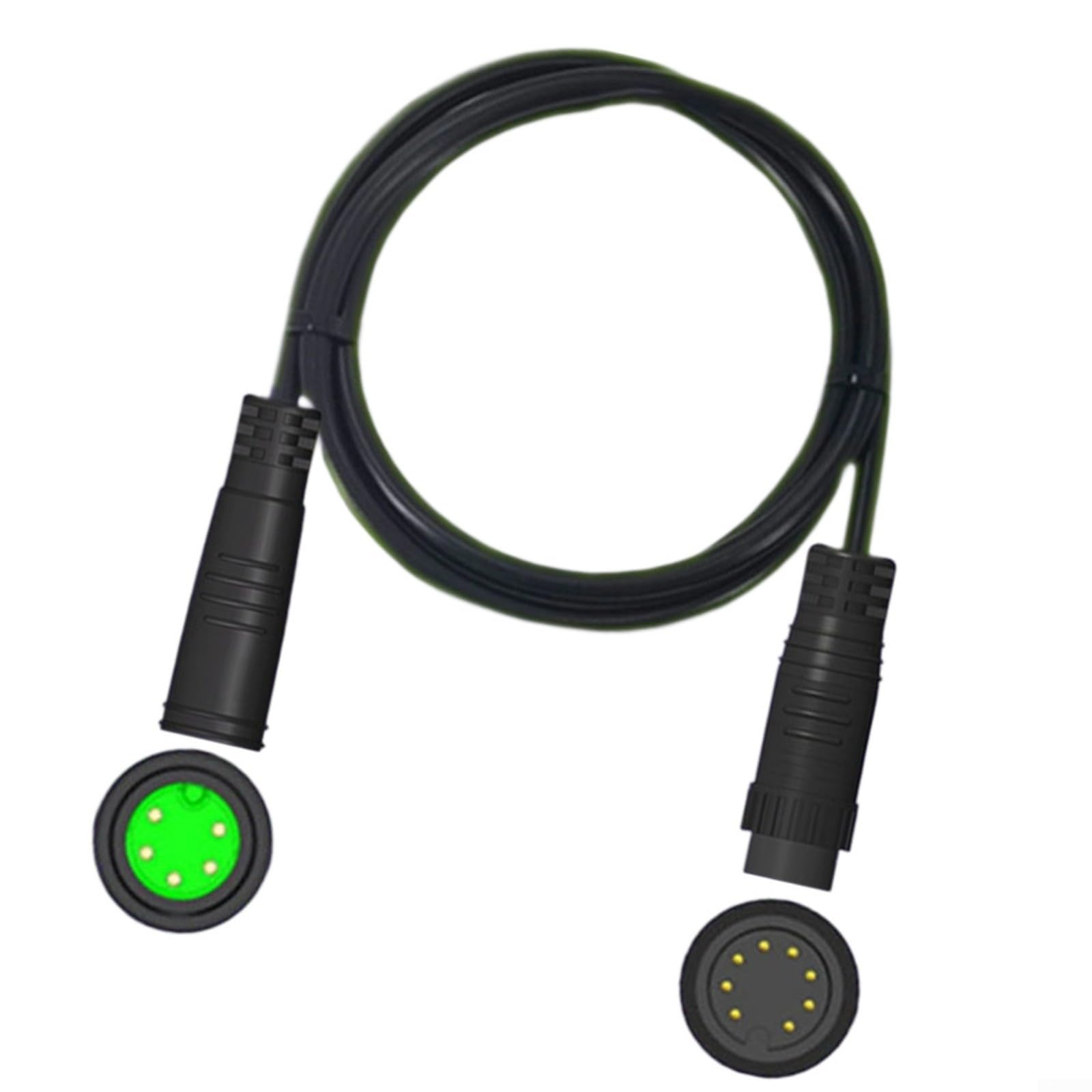 Ebike, cavo di prolunga impermeabile da 8 pin a 5 pin per bicicletta elettrica serie KT, adattatore da 1000 mm