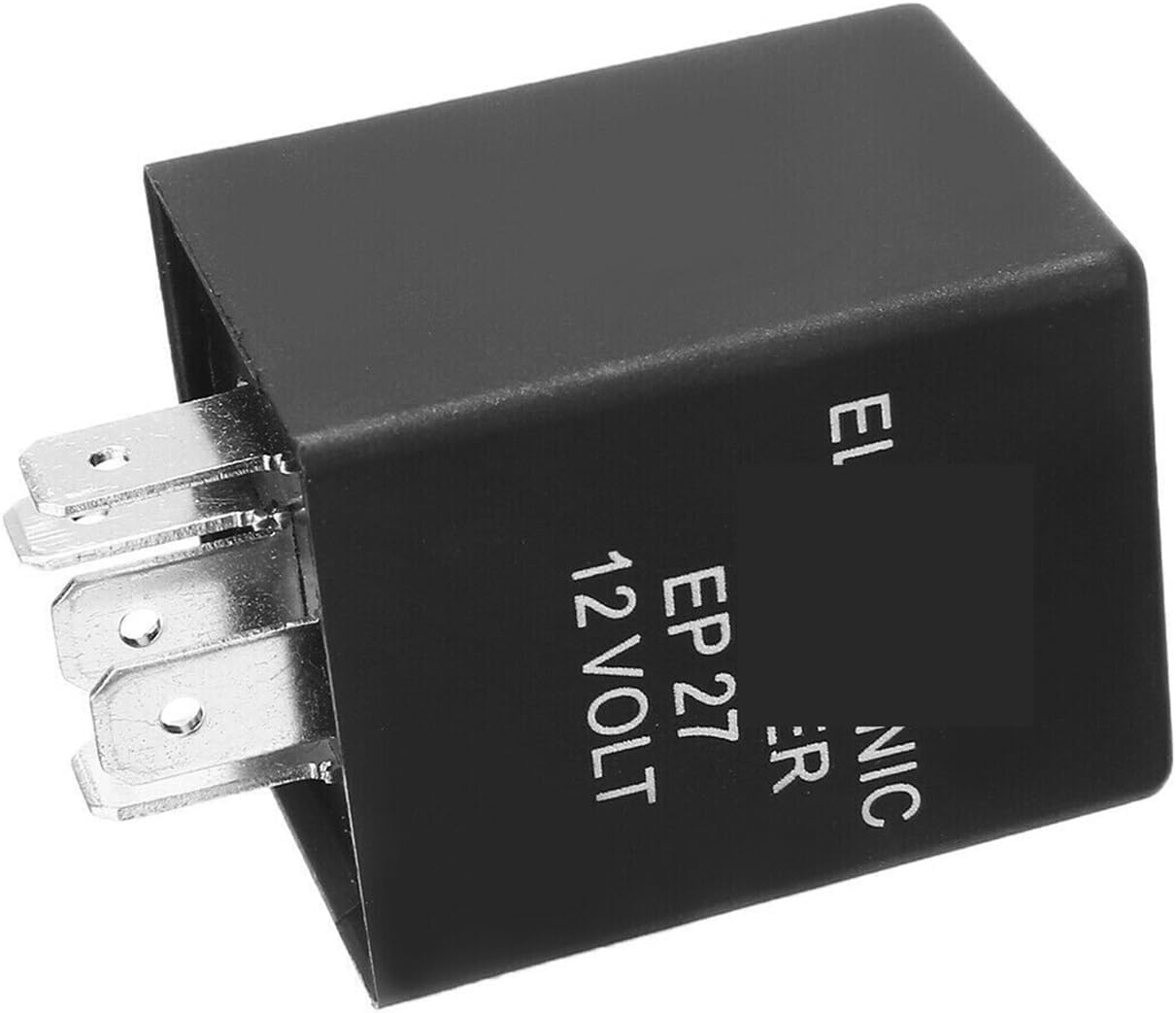 Relay 5 Pin Car Motorcycle LED Flasher Electronic EP27 Five-Legged Car Steering Double Flashing LED Light Flasher Easy to Install