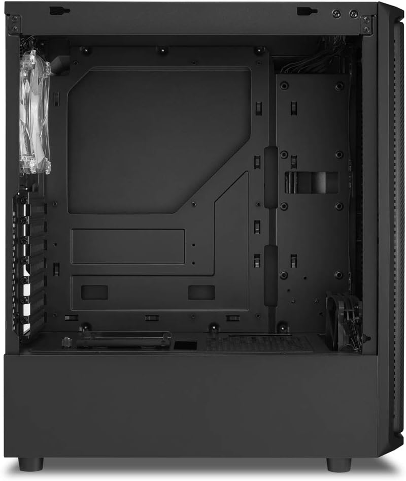 Sharkoon SK3 RGB Carbon Fiber Front Panel, Maximum 13.2 inches (335 mm), Graphics Card, 4.7 inches (120 mm), Equipped with 1 ARGB fan, Middle Tower, PC Case