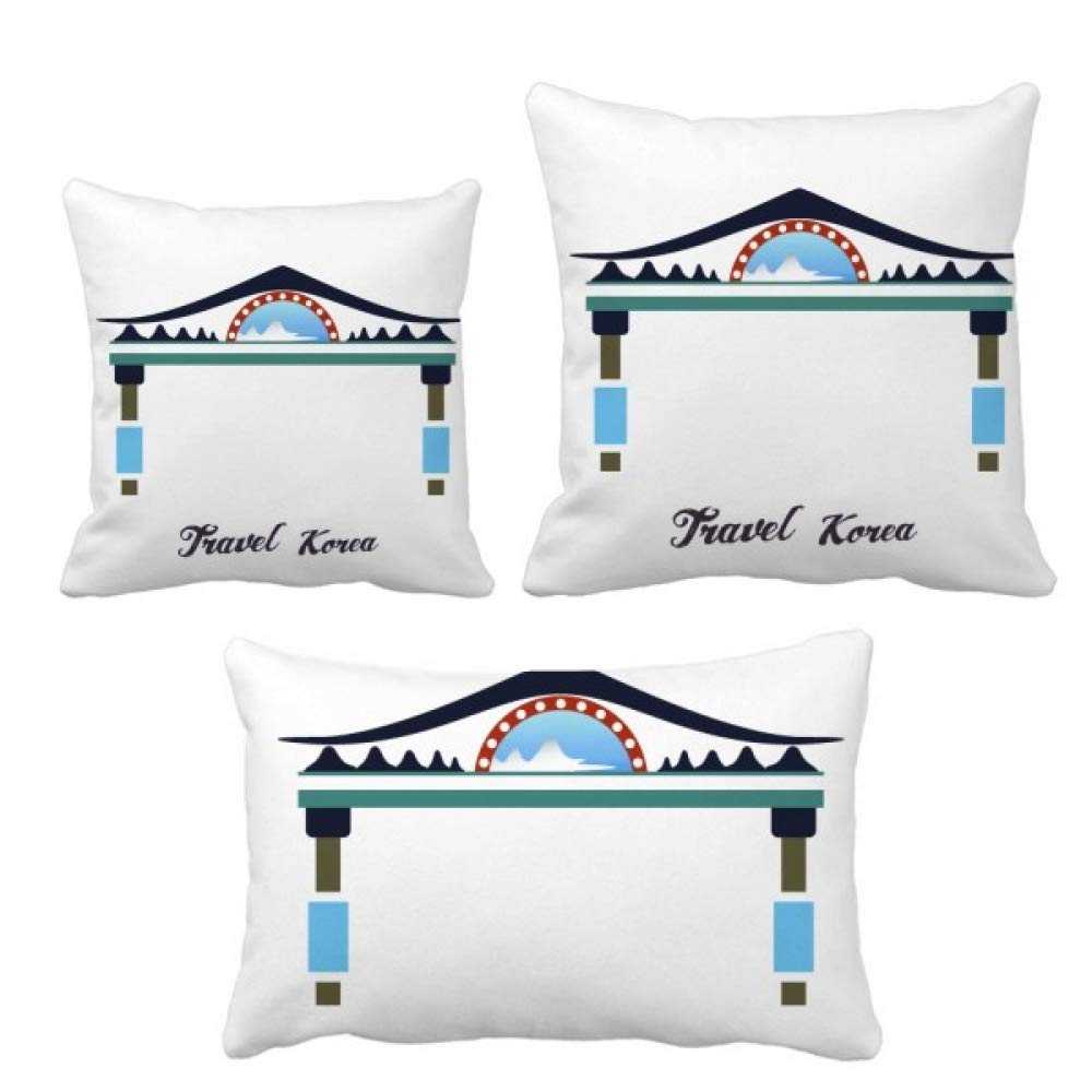 Parure de coussin motif Corée traditionnelle idée cadeau originale pour proche