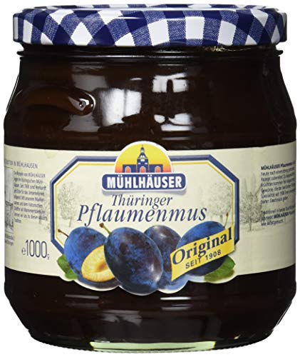 Mühlhäuser Pflaumenmus pastös, 2er Pack (2 x 1000 g) Cover