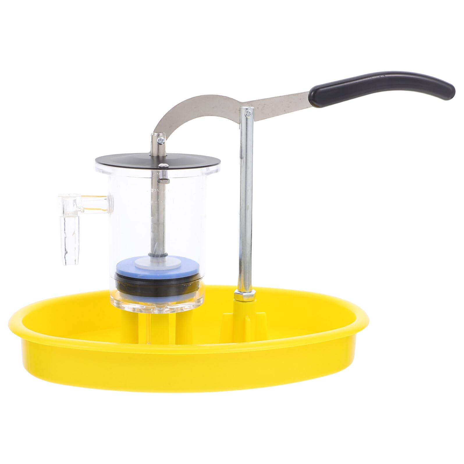 UPKOCH Pompa Manuale per Esperimenti di Fisica, Giocattolo per Esperimenti Scientifici Materiale in Acciaio Inossidabile e Plastica, per Insegnamento e Dimostrazioni Artigianali