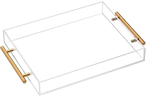 Waterdale Acrylic Lucite Serving Tray: The Epitome of Practical and Aesthetic Appeal