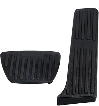 Car Foot Pedals Fit for Toyota Harrier IV XU80 2020-2024 Accelerator Gas Fuel Brake Pedal Rest Pedals Pad Mat Cover Accessories2pcs Black