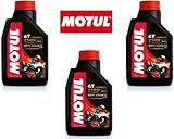  Motul 7100 10W40 - Aceite para motor de moto (3 litros) 100% sintético