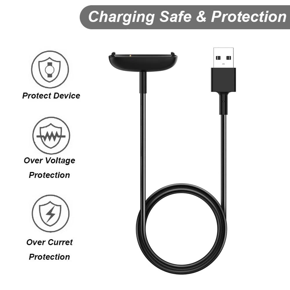 Emilydeals Charger for Fitbit Inspire 3, Replacement USB Charging Cable with 3.3ft Cord for Fitbit Inpsire 3 (1)