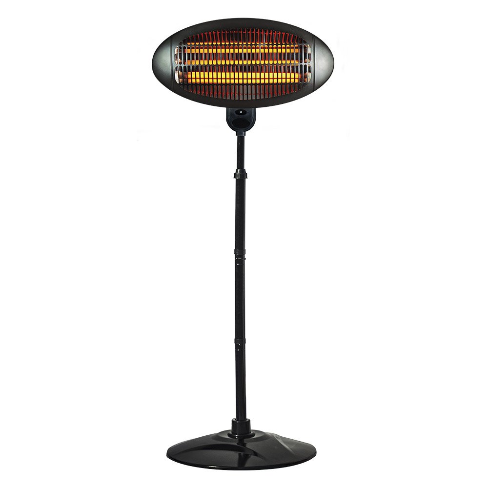 STATUS Outdoor Electric Heater | 2000W Electric Patio Heater | Black Stainless Steel | HOPH-2000W1PKB