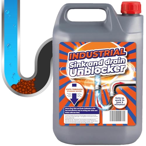 5 Litre Heavy Duty Sink & Drain Unblocker