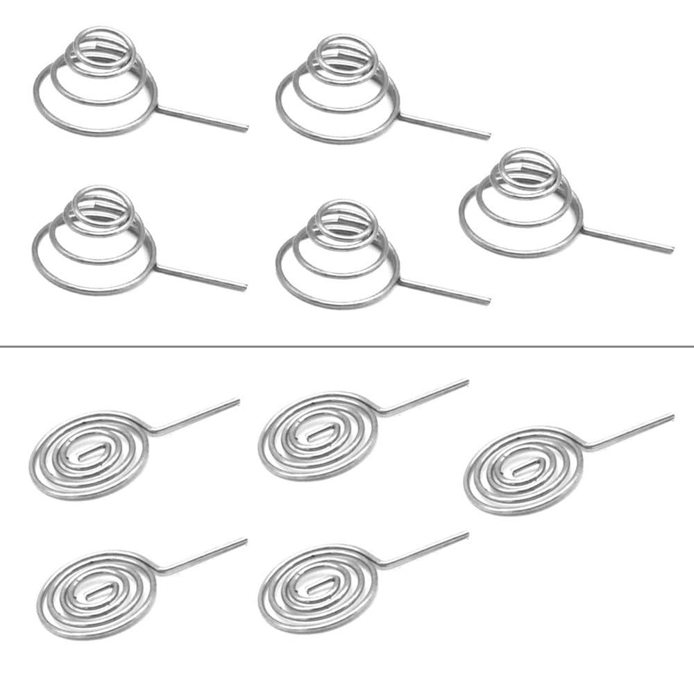 5 Ensembles De Batterie AAA, Conversion Positive Et Négative, Plaque De Contact à Ressort N° 7 Pièces De Ressort De Batterie Pièce De Ressort De Jouet