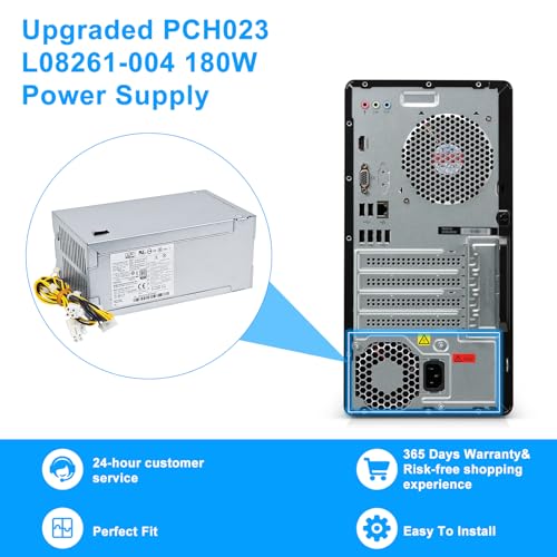 Alimentatore L08261-004 PCH023 180W compatibile con HP ProDesk G5 Pavilion 590-P0XXX PCG003 HK280-85PP L70042-004 - Alimentatore - Immagine 5