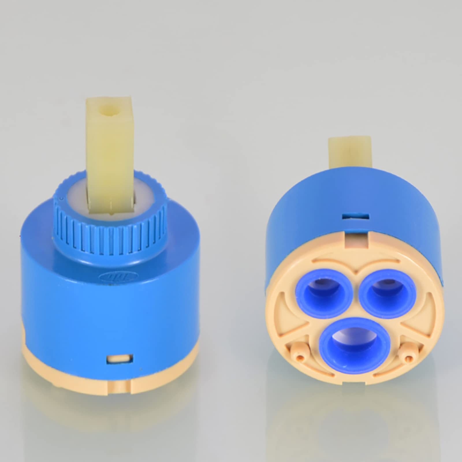 Faucet Cartridge Replacement 25/30/35/40MM Water Replacement Cartridge Ceramic Disc Faucet Replace Part Cartridges B-40mm(A 40mm)