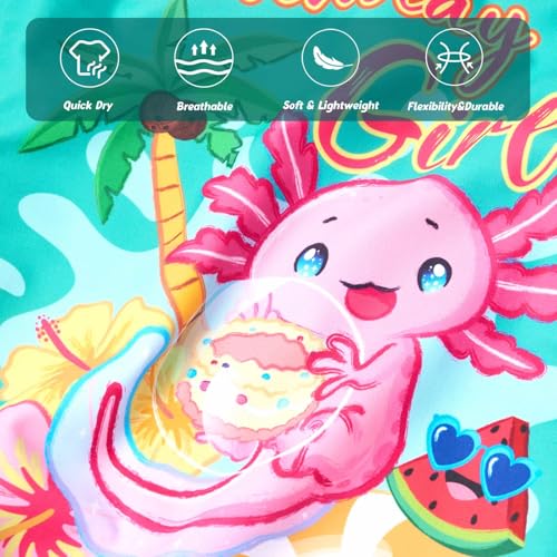 Image of Girls One Piece Swimsuit Kid Beach Swimwear Toddler Bathing Suit