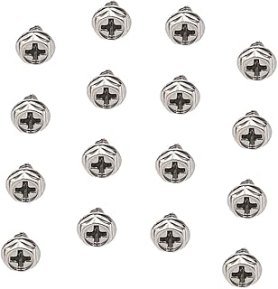 UKCOCO 100 PCS PCI pci screw Round Head Replacement Screw Computer Accessory Screw for PCI Slot Computer Part Computer Supply Computer Case Fastener PSU Screw hot dip galvanized various