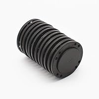 Vista 6 de Botones magnéticos de 1.024 in/1 pulgada, botones invisibles ocultos para cortina, nailon lavable con imanes en el interior para abrigo, chaqueta