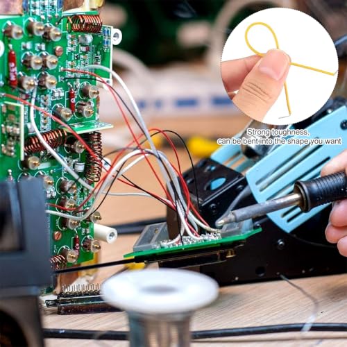 560 Piezas Breadboard Puentes de Alambre Kit, 14 longitudes diferentes Jumper Wire Kit, Cable de Puente, Juego de Cables de Puente, Unidades de Alambre, con Caja de Almacenamiento Transparente - imagen 5