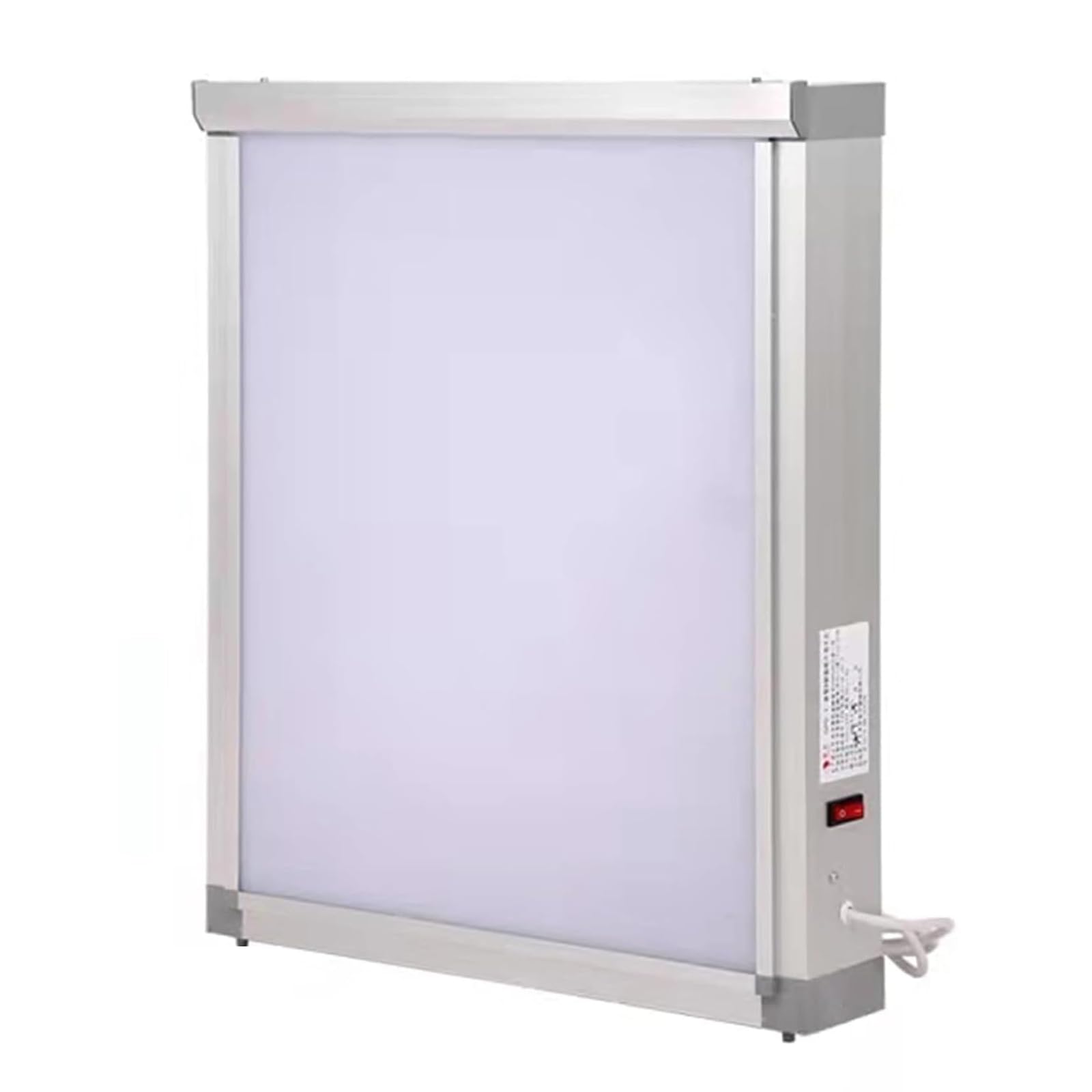 Generico Lettore di Lastre a Raggi X, Scatola Luminosa con Pannello LED per Raggi X con Staffa, per Uso Medico e Dentale, Senza Ombre,44x7x52cm