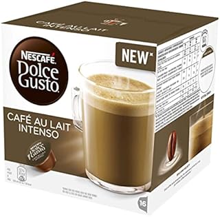 Nescafé Dolce Gusto Café Au Lait Intenso Coffee Pods, Pack of 16