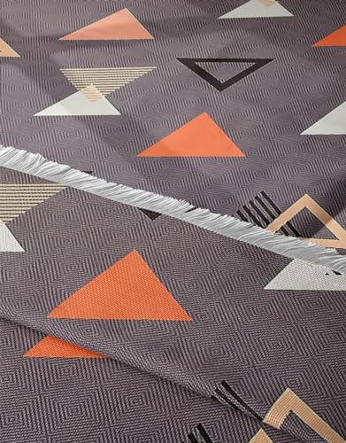 Image of LOOMLYFE All Season 220 GSM King Size Double Bed AC Comforter /Blanket /Duvet for All Seasons /Weathers - Pack of 1 - GreyTriangle