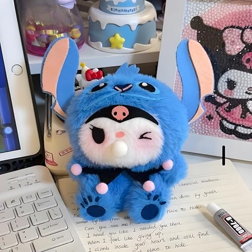 Image of SIVIGE Newly 3D Bubble Squeeze Effect Soft toy & Keychain With Pop Up Bubble Appear while Squeezing /Gift for Girls for Valentine Special /Key Chain for Bag (BLUE Cute Key chain)